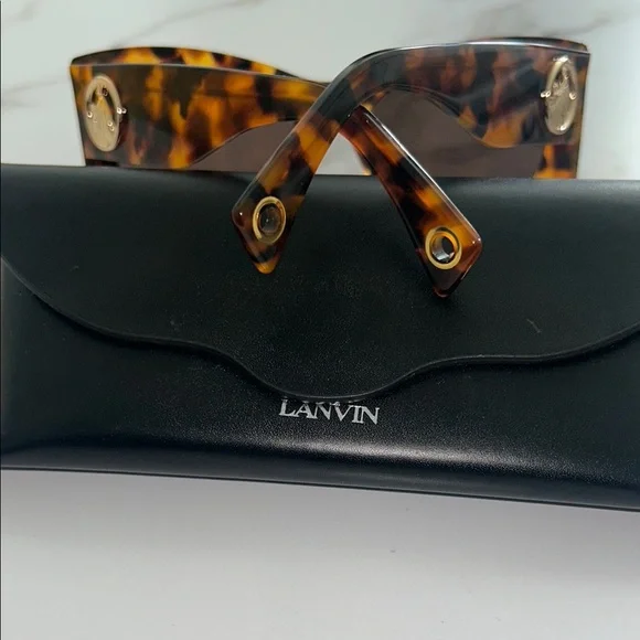 Lanvin Tortoiseshell Sunglasses - Picture 3 of 5